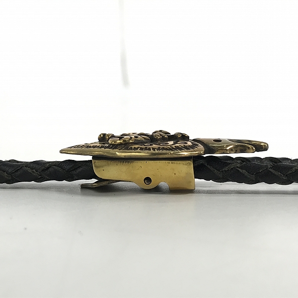 実際に弊社で買取させて頂いた(1)Gangsterville×galcia/ギャングスタービル×ガルシア TWO FACE/ダブルフェイス BOLO TIE/ボロタイ/ループタイ ブラス/真鍮の画像 3枚目