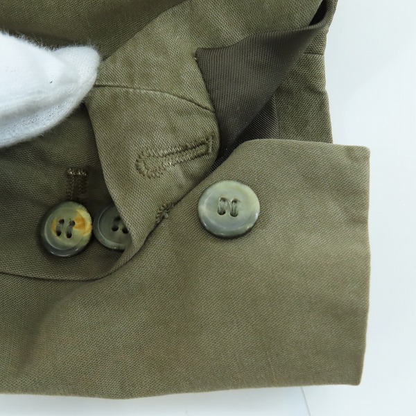実際に弊社で買取させて頂いたMartin Margiela/マルタンマルジェラ 10 ミリタリージャケット/50の画像 8枚目
