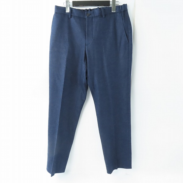 実際に弊社で買取させて頂いたTOMORROWLAND/トゥモローランド ウールフランネル ノープリーツイージースラックス  61-04-15-04/S