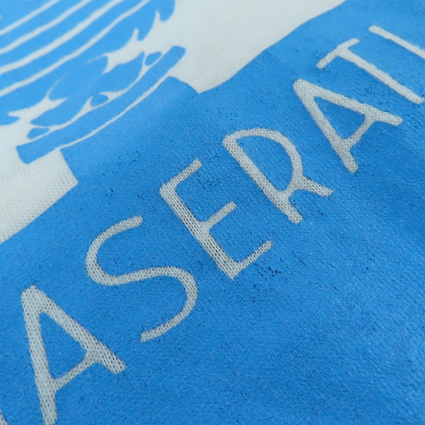 実際に弊社で買取させて頂いたMASERATI/マセラティ ヴィンテージ シングルステッチ 半袖Tシャツ の画像 4枚目