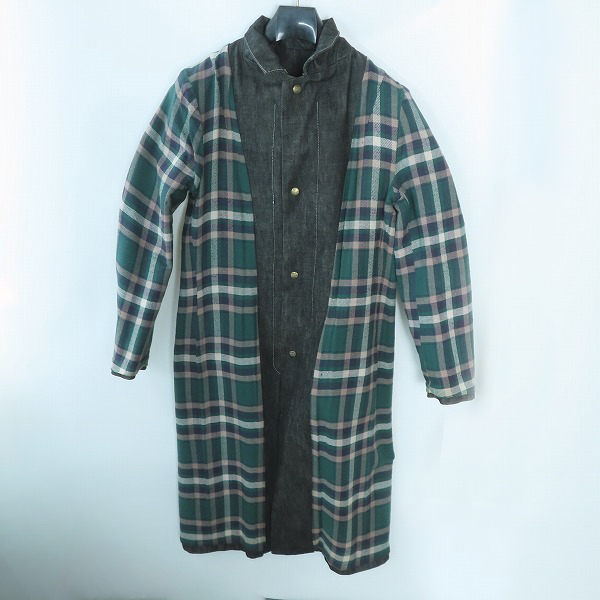 実際に弊社で買取させて頂いたbanal chic bizarre/バナルシックビザール リバーシブルデニムコートの画像 4枚目