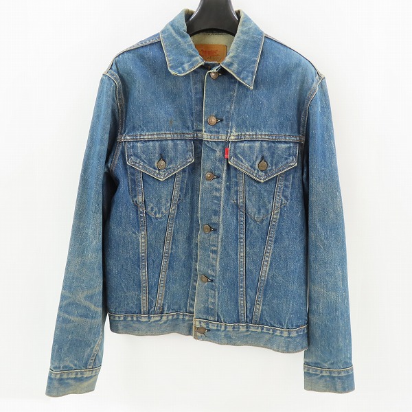 実際に弊社で買取させて頂いたLevi's/リーバイス 70S ボタン裏刻印52/ヴィンテージ/ビンテージ/サークルR 4thデニムジャケット