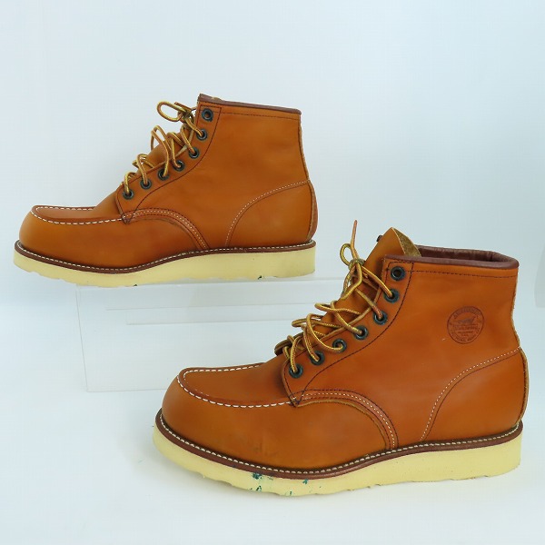 実際に弊社で買取させて頂いたRED WING/レッドウィング 犬刻印 アイリッシュセッター ブーツ 875/9.5Eの画像 3枚目