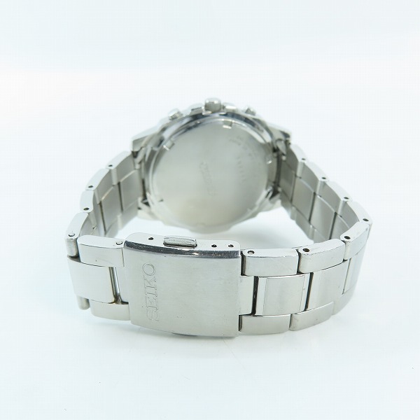 実際に弊社で買取させて頂いたSEIKO/セイコー CHRONOGRAPH/クロノグラフ 時計/ウォッチ 7T92-0CA0【動作未確認】の画像 2枚目