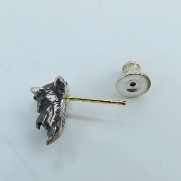 実際に弊社で買取させて頂いた(1)Gangsterville×galcia/ギャングスタービル×ガルシア DEVIL/デビル ピアスの画像 3枚目