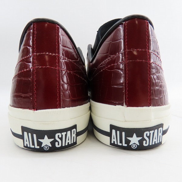 実際に弊社で買取させて頂いた【未使用】CONVERSE/コンバース ONE STAR ALLIGATOR OX コンバース ワンスター/日本製/9.5の画像 1枚目