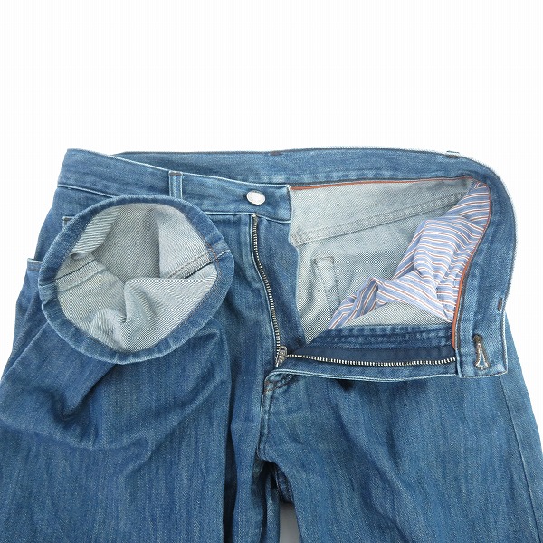 実際に弊社で買取させて頂いたLoro Piana/ロロピアーナ イタリア製 ストレートデニムパンツ /29の画像 7枚目