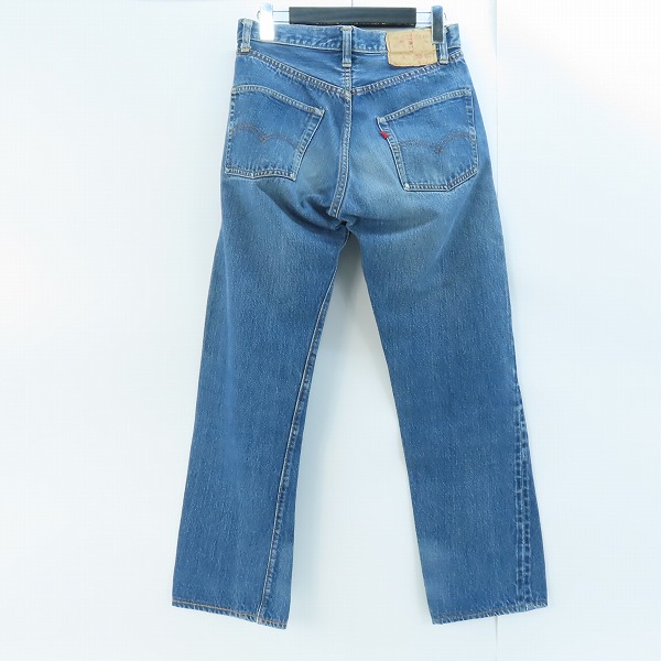 実際に弊社で買取させて頂いたLEVI'S/リーバイス 501 66前期 ボタン裏刻印6 足長R ビッグE ヴィンテージ/ビンテージ デニムパンツの画像 1枚目