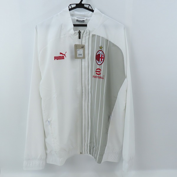 実際に弊社で買取させて頂いた【未使用】PUMA/プーマ ACミラン 22/23 プレマッチ ジャケット 769276-06 M
