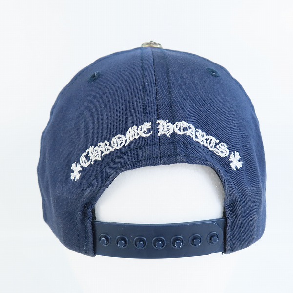 実際に弊社で買取させて頂いたCHROME HEARTS/クロムハーツ CH刺繍 ベースボールキャップの画像 3枚目