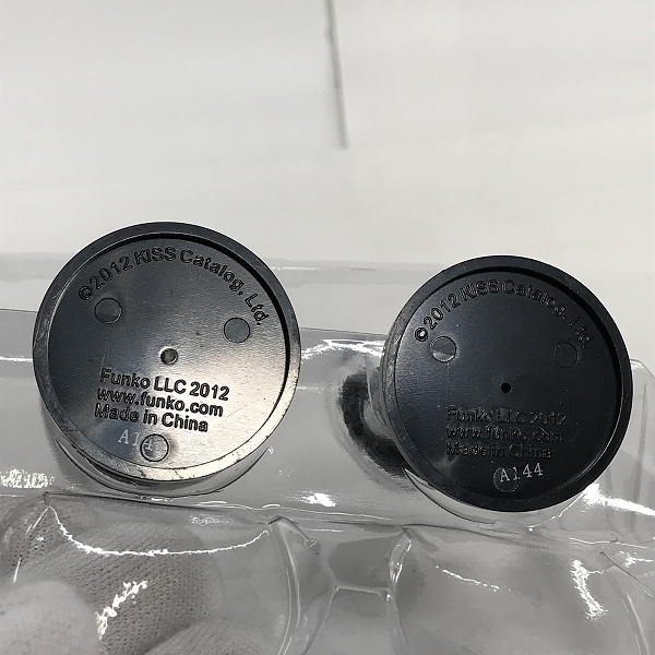 実際に弊社で買取させて頂いたFUNKO/ファンコ MINI Wacky Wobbler KISS/キッス フィギュア/ボブルヘッド 4体セットの画像 5枚目