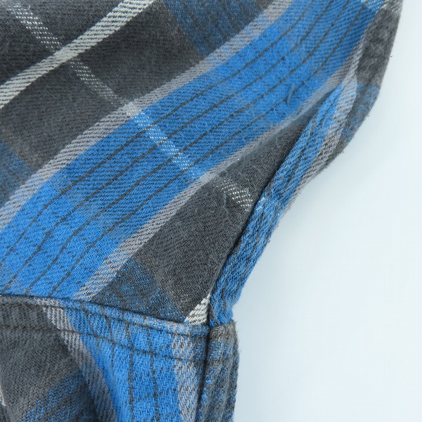 実際に弊社で買取させて頂いたTENDERLOIN/テンダーロイン チェック柄 長袖シャツ XLの画像 6枚目