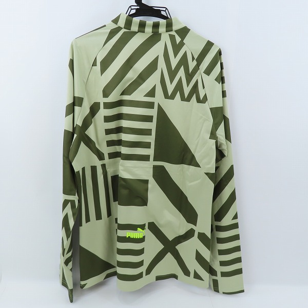 実際に弊社で買取させて頂いた【未使用】PUMA/プーマ 22-23 ACミラン プレマッチ ニットトップ 767550-07/Lの画像 1枚目