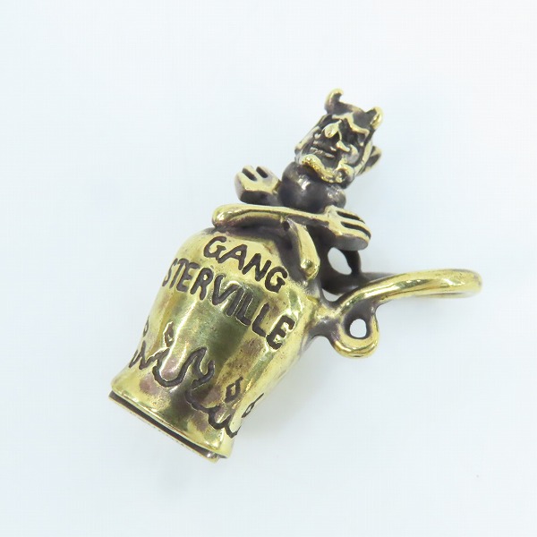 実際に弊社で買取させて頂いた(4)GANGSTERVILLE×Galcia/ギャングスタービル×ガルシア POISON BOTTLE ブラス/真鍮 ペンダントトップ