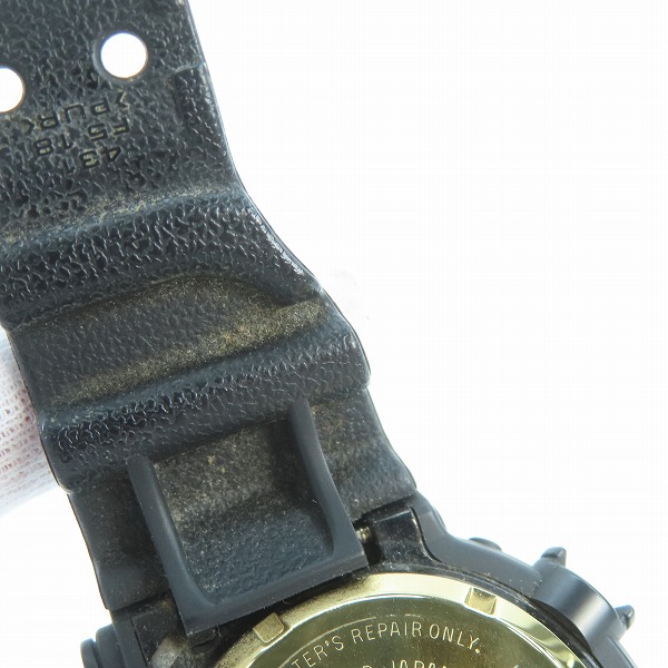 実際に弊社で買取させて頂いたG-SHOCK/Gショック 35周年 FROGMAN/フロッグマン タフソーラー GF-8235D-1BJRの画像 7枚目