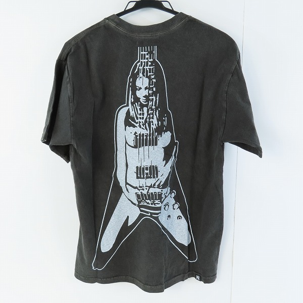 実際に弊社で買取させて頂いた【未使用】HYSTERIC GLAMOUR/ヒステリックグラマー ギター ガール バックプリント Tシャツ 02213CT05/Sの画像 1枚目