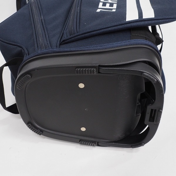 実際に弊社で買取させて頂いたZERO HALLIBURTON/ゼロハリバートン ゴルフ スタンド式 7分割キャディバッグ ネイビーの画像 6枚目