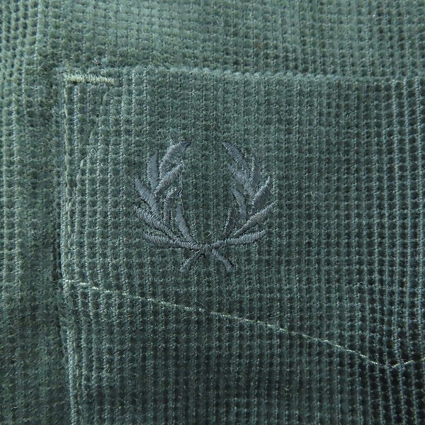 実際に弊社で買取させて頂いたFRED PERRY/フレッドペリー コーデュロイ パンツ/ジャケット セットアップ/M/28の画像 8枚目