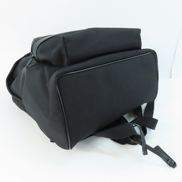 実際に弊社で買取させて頂いたSAINT LAURENT PARIS/サンローランパリ CITY/シティ レザー切替 キャンバス バックパック/リュックサック 534967 0921の画像 2枚目