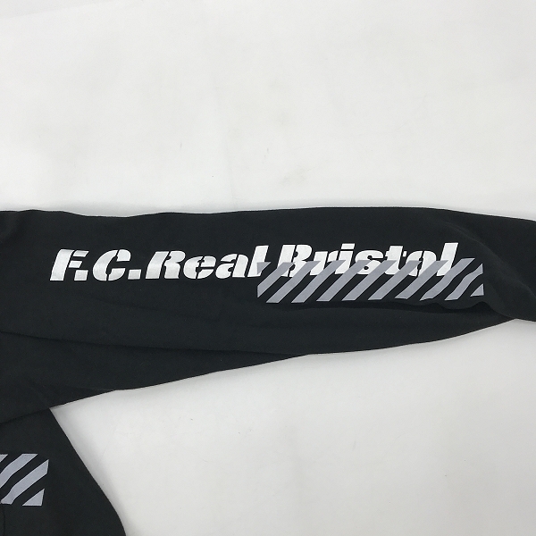 実際に弊社で買取させて頂いたF.C.Real Bristol/エフシーレアルブリストル プリント長袖Tシャツ FCRB-202070/Lの画像 4枚目