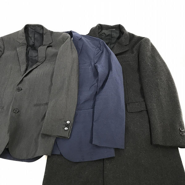 実際に弊社で買取させて頂いた【おまとめ】EDIFICE/エディフィス テーラードジャケット/スラックス/チェスターコート/スーツの画像 1枚目