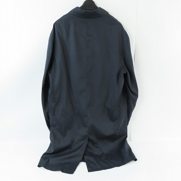 実際に弊社で買取させて頂いたHermes/エルメス  コート ネイビー 52の画像 1枚目