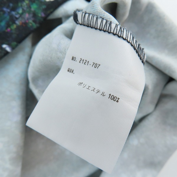 実際に弊社で買取させて頂いたLAD MUSICIAN/ラッドミュージシャン SMOOTH INKJET FLOWER BIG T-SHIRTS/Tシャツ 2121-707 /44の画像 3枚目