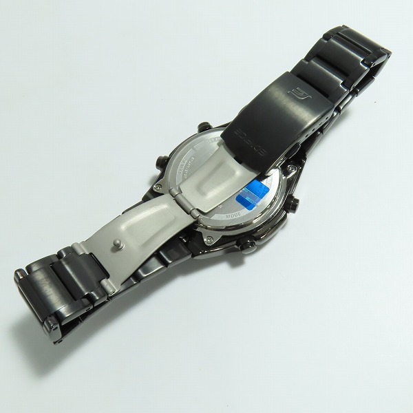 実際に弊社で買取させて頂いたEDIFICE/エディフィス スクーデリア トロロッソ デジアナ腕時計 ERA-110TR-2Aの画像 3枚目