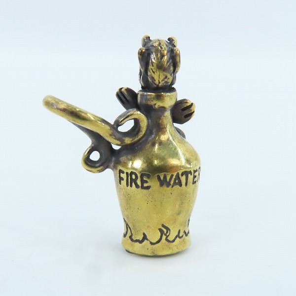 実際に弊社で買取させて頂いた(2)GANGSTERVILLE×Galcia/ギャングスタービル×ガルシア POISON BOTTLE ブラス/真鍮 ペンダントトップの画像 2枚目