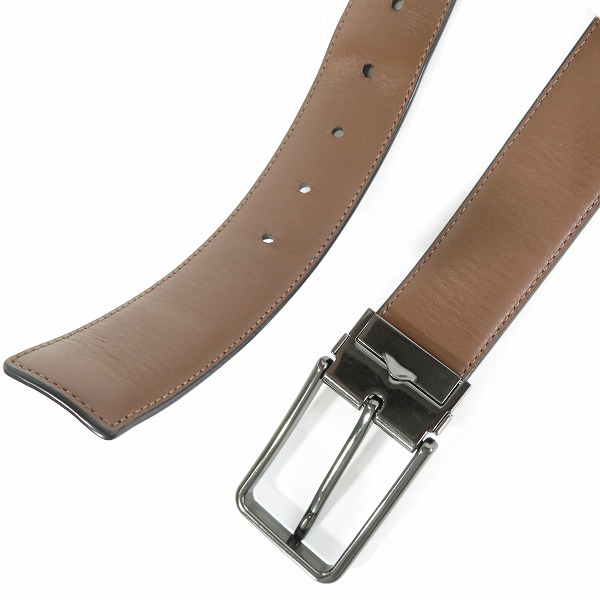 実際に弊社で買取させて頂いたCOACH/コーチ シグネチャー柄 レザーベルトの画像 2枚目