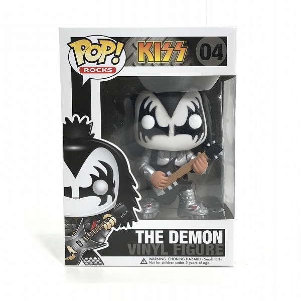 実際に弊社で買取させて頂いたFUNKO/ファンコ POP ROCKS 04 KISS/キッスTHE DEMON ジーン・シモンズ フィギュア