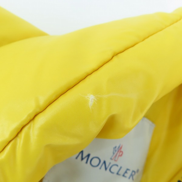 実際に弊社で買取させて頂いたMONCLER/モンクレール マルチカラー ダウンベスト  Z6H0189/48308/size 0の画像 7枚目
