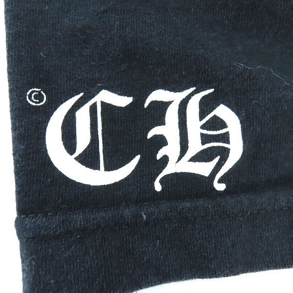 実際に弊社で買取させて頂いた【JPタグ】CHROME HEARTS/クロムハーツ 胸ポケット ホースシュー 半袖 Tシャツ/Sの画像 7枚目