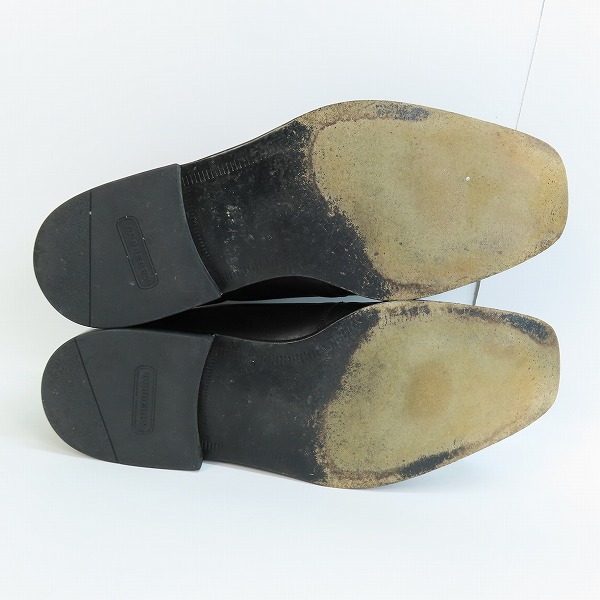 実際に弊社で買取させて頂いたBURBERRY/バーバリー ダブルモンクストラップ ビジネスシュース ブラック BU1541/25cmの画像 2枚目