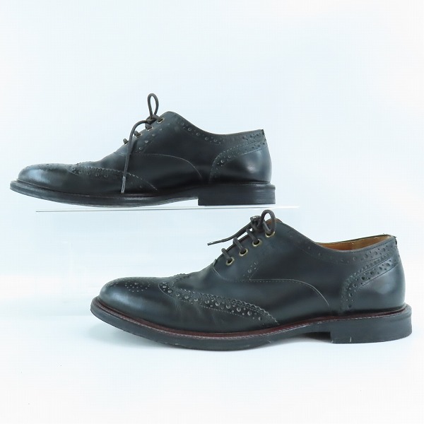 実際に弊社で買取させて頂いたalfredoBANNISTER IN/アルフレッドバニスター ウイングチップ レザーシューズ 5251301008 42の画像 3枚目