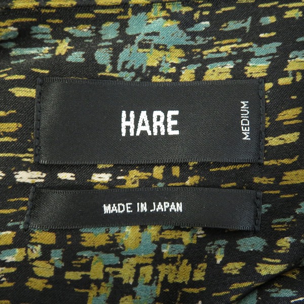 実際に弊社で買取させて頂いたHARE/ハレ オープンカラーシャツ HA020018AA Mの画像 2枚目