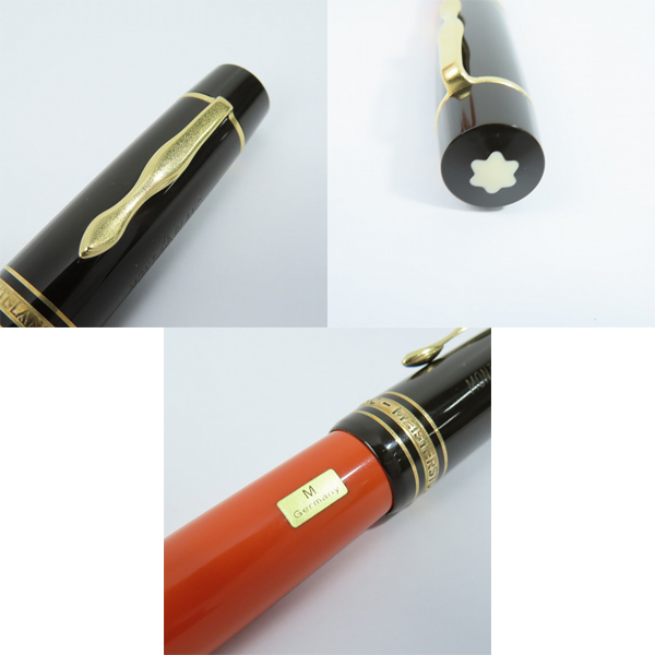 実際に弊社で買取させて頂いた(2)MONTBLANC/モンブラン 作家シリーズ ヘミングウェイ マイスターシュテュック 万年筆ペン先18K-750の画像 7枚目