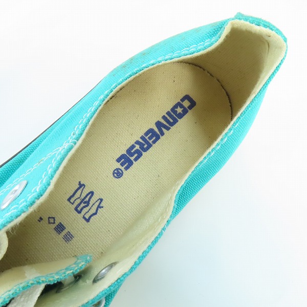 実際に弊社で買取させて頂いたCONVERSE/コンバース ALL STAR OX オールスター /DIVA GREEN/1R830/27.5の画像 4枚目