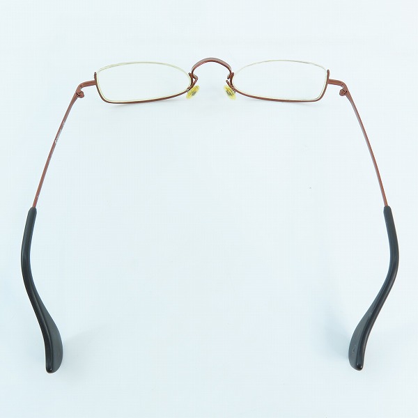 実際に弊社で買取させて頂いたtheo/テオ DUCHESS アンダーリム 度入り眼鏡/メガネフレームの画像 2枚目