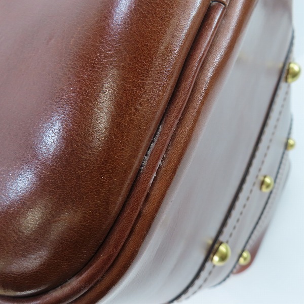 実際に弊社で買取させて頂いたHERZ/ヘルツ ファスナータイプ・ボストンバッグ V-23の画像 6枚目