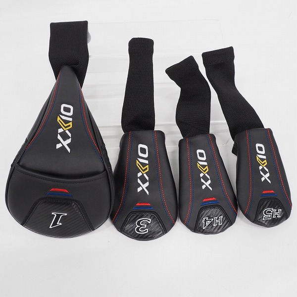 実際に弊社で買取させて頂いたDUNLOP/ダンロップ XXIO/ゼクシオ 13 純正ヘッドカバー 1w,3w,H4,H5 4点セットの画像 1枚目