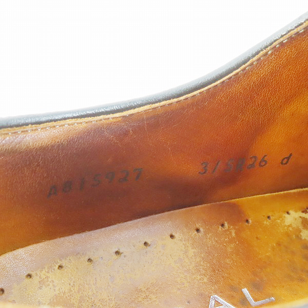 実際に弊社で買取させて頂いたREGAL/リーガル ストレートチップ レザー ビジネスシューズ 315R/26の画像 5枚目