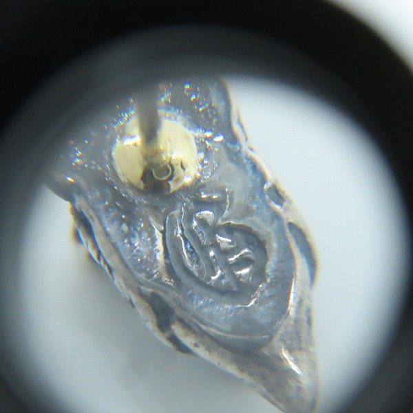 実際に弊社で買取させて頂いた(1)Gangsterville×galcia/ギャングスタービル×ガルシア DEVIL/デビル ピアスの画像 5枚目