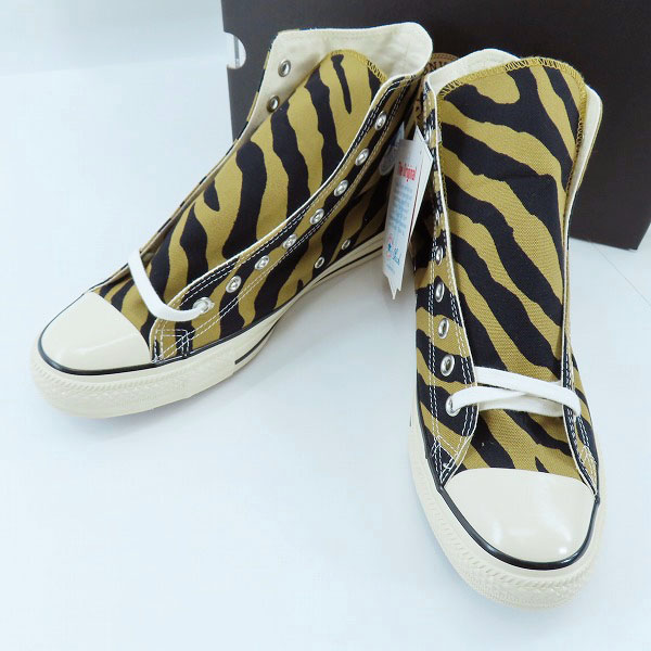 実際に弊社で買取させて頂いた【未使用】CONVERSE/コンバース ALL STAR US BROWN TIGER HI/オールスター ハイ 1SD177/28