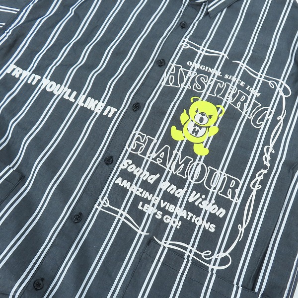 実際に弊社で買取させて頂いたHYSTERIC GLAMOUR/ヒステリックグラマー  ヒスベアー 長袖ロングシャツ 01221AO05 /Fの画像 3枚目