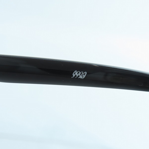 実際に弊社で買取させて頂いた999.9/フォーナインズ メガネフレーム アイウェア NP-611の画像 6枚目