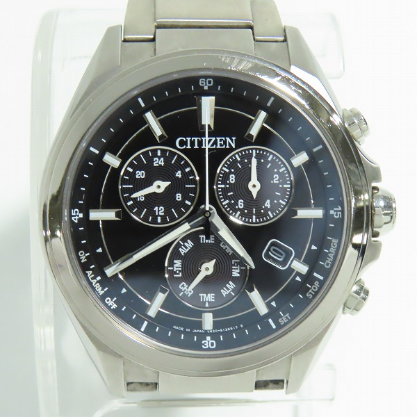 実際に弊社で買取させて頂いたCITIZEN/シチズン エコドライブ  チタン デイト 腕時計 E820-S096081【動作未確認】
