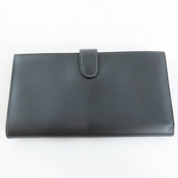 実際に弊社で買取させて頂いたLOEWE/ロエベ ロゴ 二つ折り 長財布 ブラックの画像 1枚目