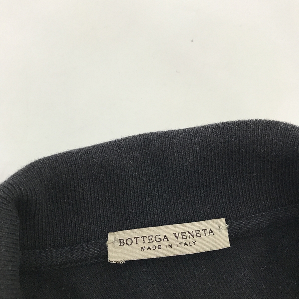 実際に弊社で買取させて頂いたBOTTEGA VENETA/ボッテガヴェネタ バタフライワッペン リブ付き半袖シャツ 44の画像 7枚目