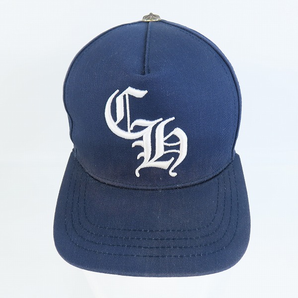 実際に弊社で買取させて頂いたCHROME HEARTS/クロムハーツ CH刺繍 ベースボールキャップの画像 1枚目